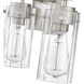 Serena 3 Light 21.5 inch Brushed Nickel Vanity Light Wall Light